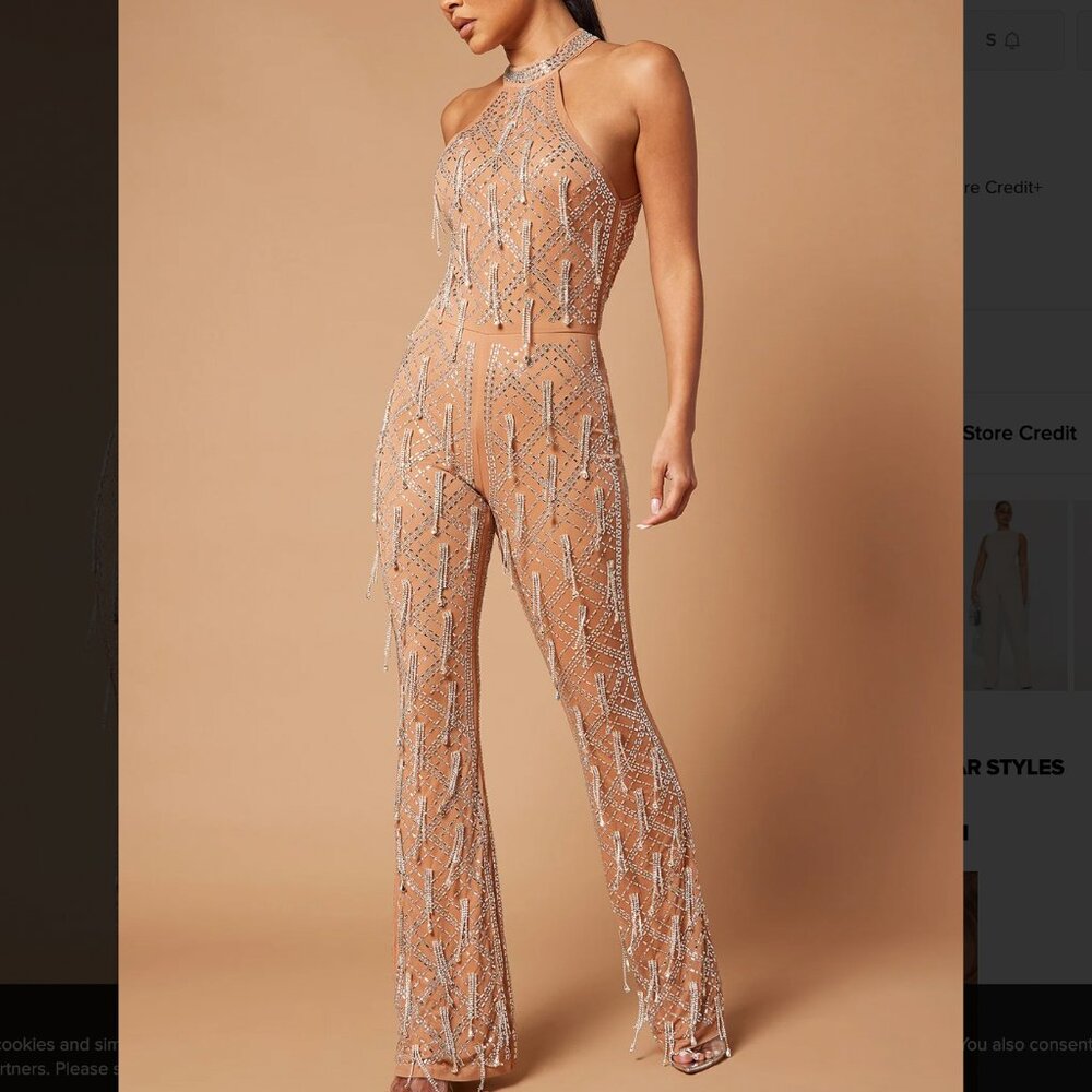 Carmella Embellished Jumpsuit